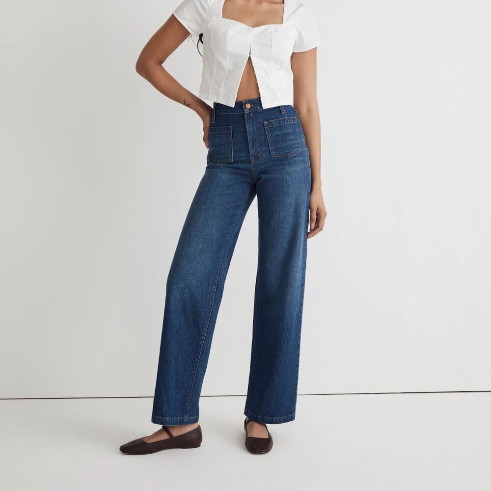 The Perfect Vintage Wide-Leg Jean